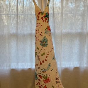 Maxi tropical dress